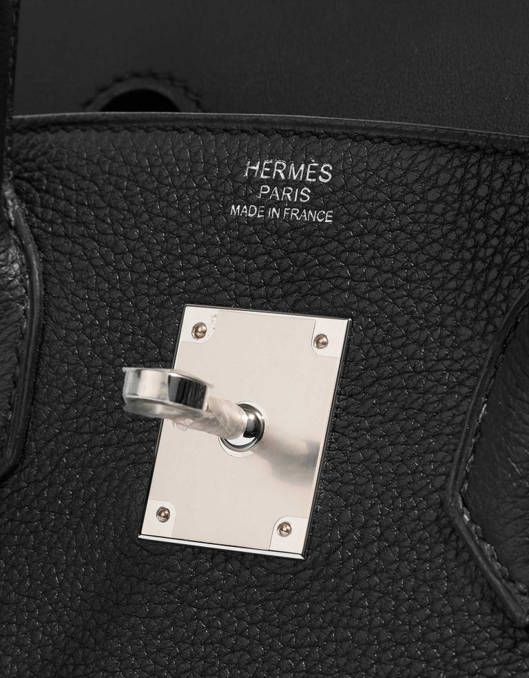 Pre-owned Hermès bag Birkin 3in1 30 Togo / Toile H / Swift Black / Ecru Black | Sell your designer bag on Saclab.com