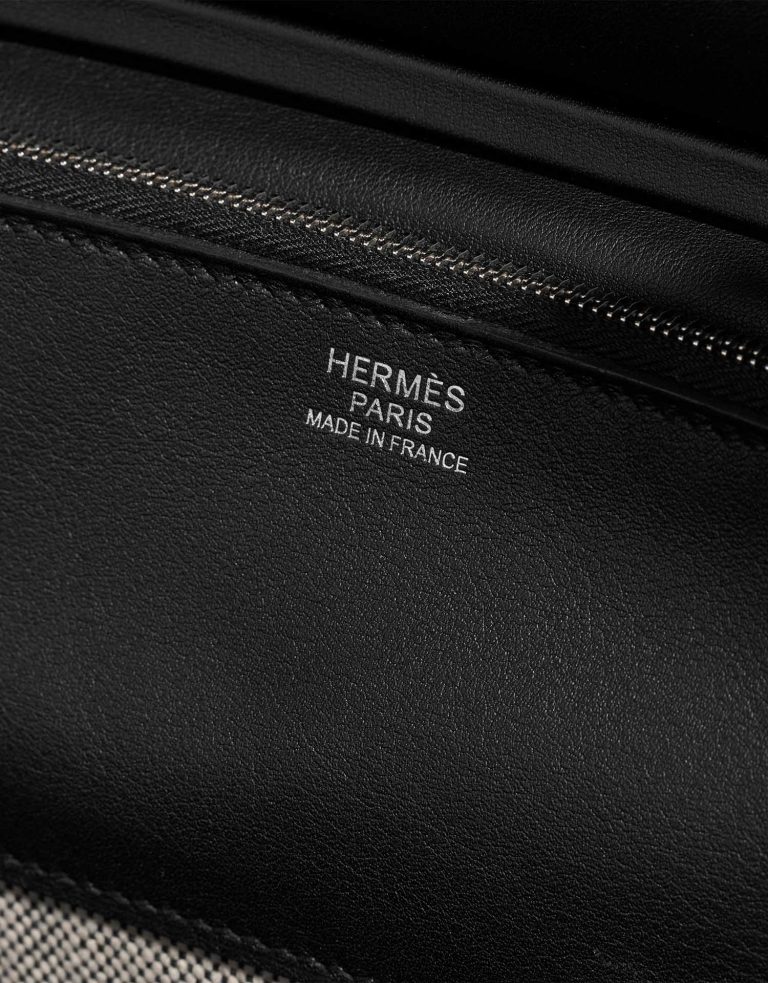 Pre-owned Hermès bag Birkin 3in1 30 Togo / Toile H / Swift Black / Ecru Black | Sell your designer bag on Saclab.com