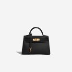 Hermès Kelly Mini Black Front  | Sell your designer bag on Saclab.com