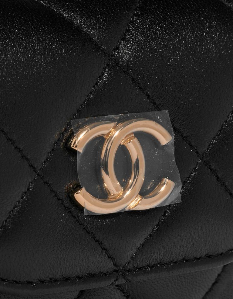 Chanel Timeless Micro Black Closing System  | Sell your designer bag on Saclab.com
