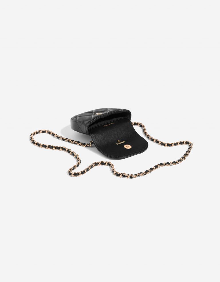 Chanel Timeless Micro Black Inside  | Sell your designer bag on Saclab.com