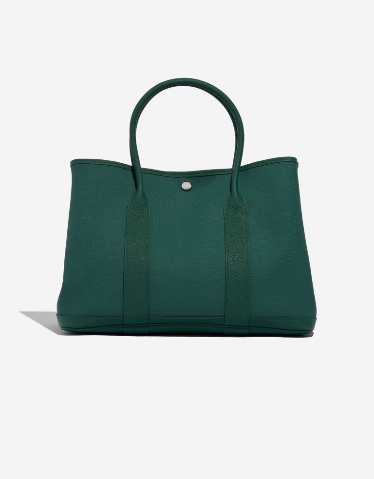 Hermès GardenParty 36 Malachite Front  | Sell your designer bag on Saclab.com