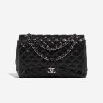 Chanel Timeless Maxi Black Front  | Sell your designer bag on Saclab.com