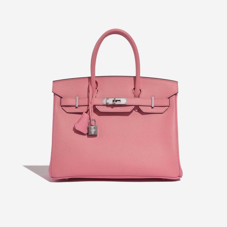 Hermès Birkin 30 RoseConfetti Front  | Sell your designer bag on Saclab.com