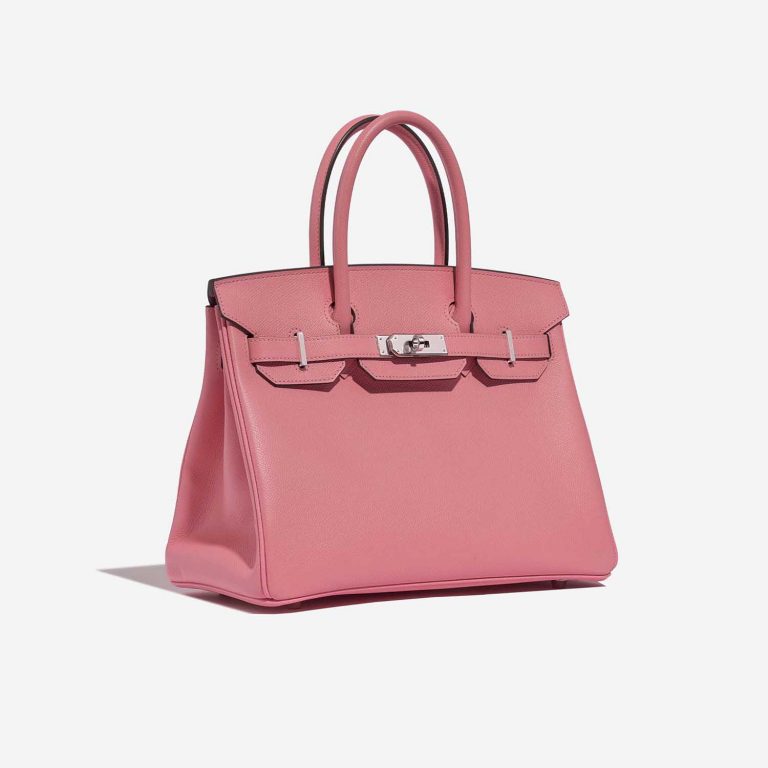 Hermès Birkin 30 RoseConfetti Side Front  | Sell your designer bag on Saclab.com
