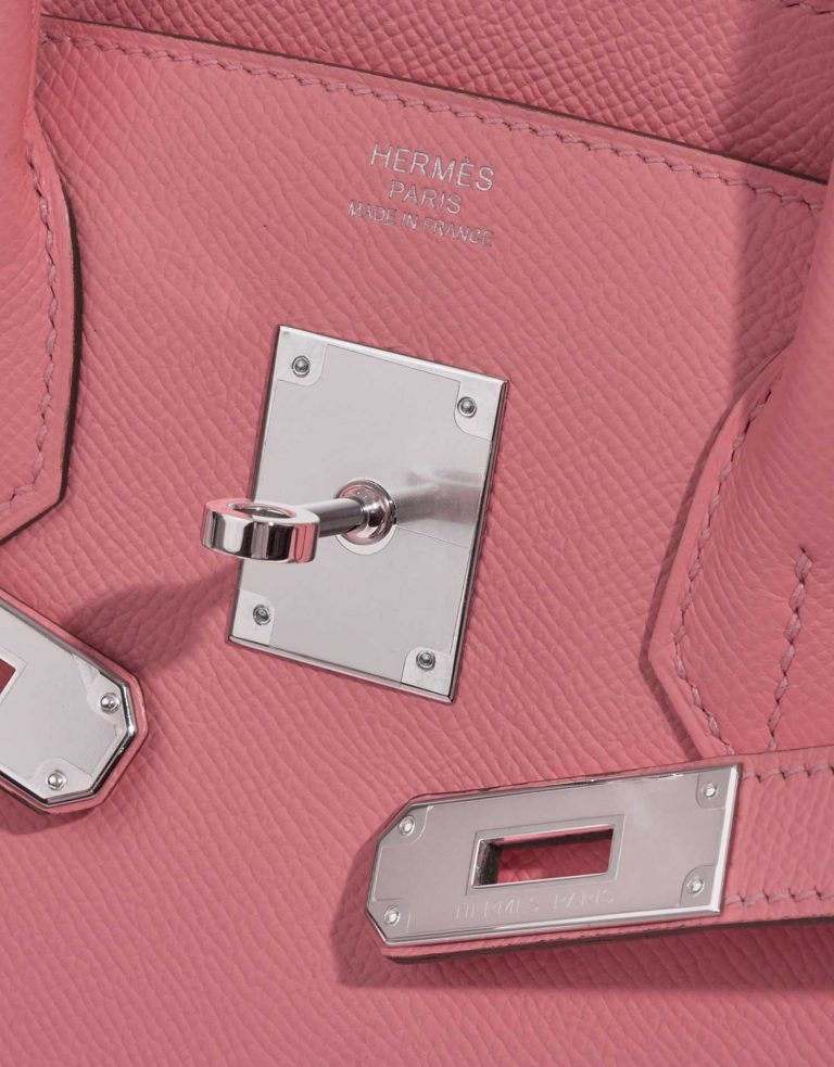 Hermès Birkin 30 RoseConfetti Logo  | Sell your designer bag on Saclab.com
