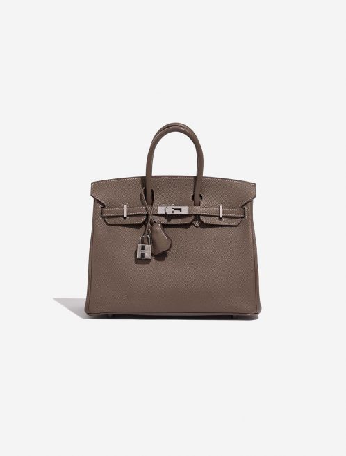 Hermès Birkin 25 Etoupe Front  | Sell your designer bag on Saclab.com
