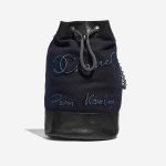 Chanel Backpack Wool / Lamb Blue / Black | Sell your designer bag