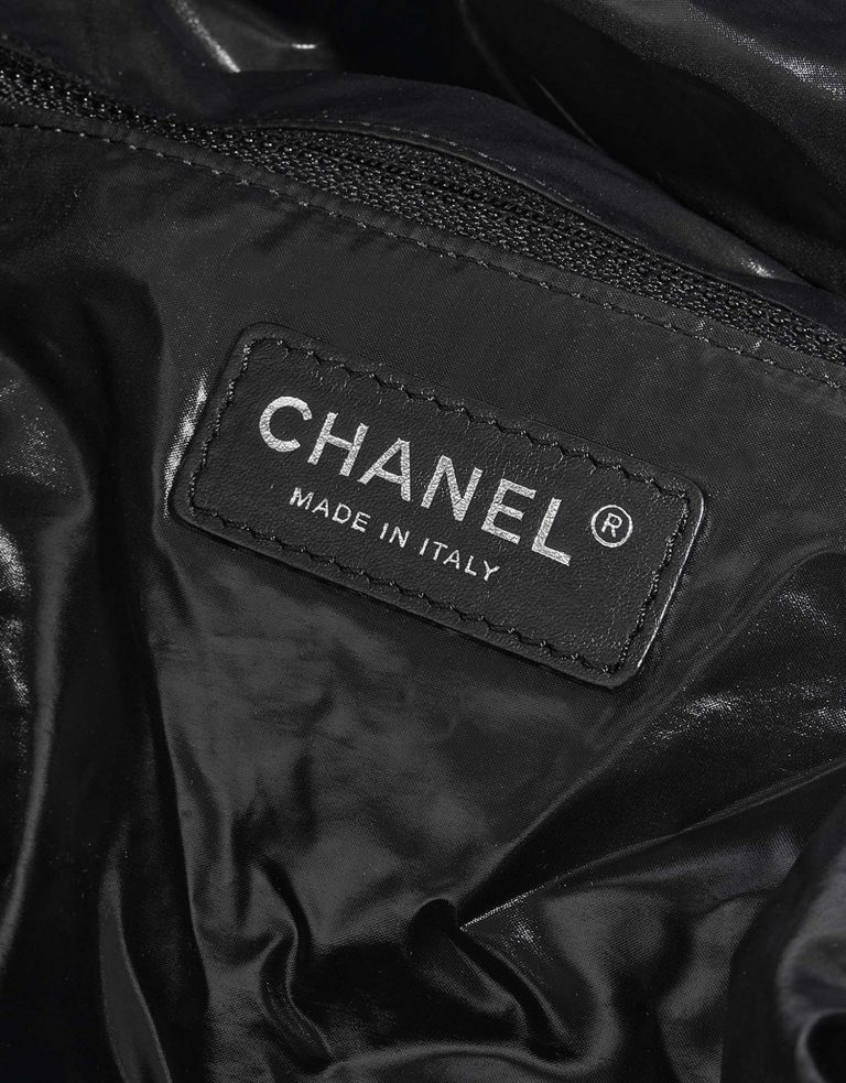 Chanel Backpack Wool / Lamb Blue / Black Logo | Sell your designer bag
