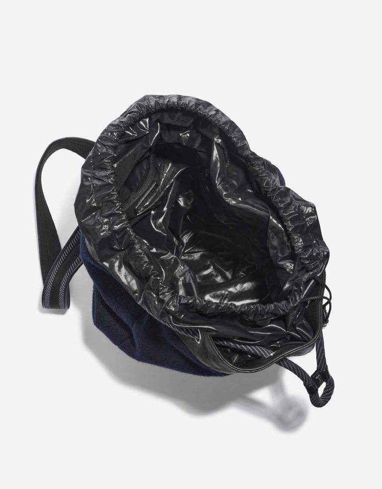 Chanel Backpack Wool / Lamb Blue / Black Inside | Sell your designer bag