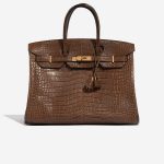 Hermès Birkin 35 MarronDInde Front  | Sell your designer bag on Saclab.com