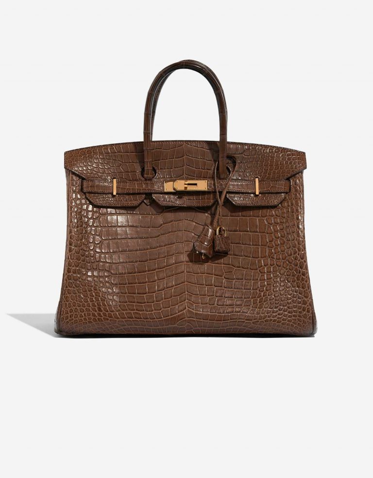 Hermès Birkin 35 MarronDInde Front  | Sell your designer bag on Saclab.com