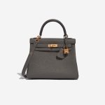 Hermès Kelly 25 GrisMeyer Front  | Sell your designer bag on Saclab.com