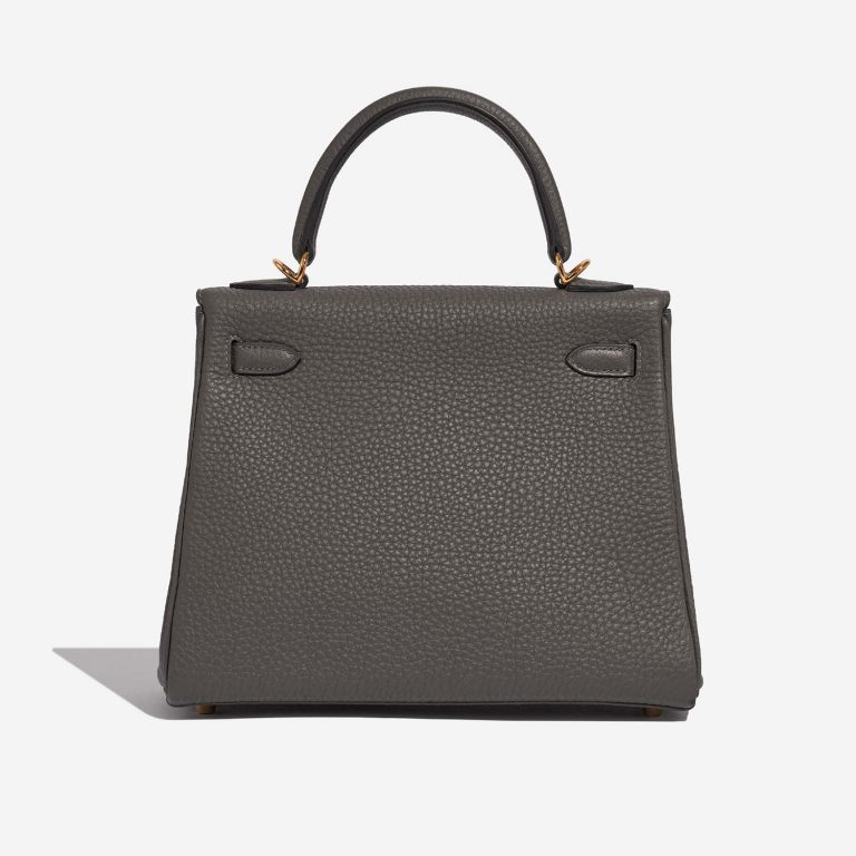 Hermès Kelly 25 GrisMeyer Back  | Sell your designer bag on Saclab.com