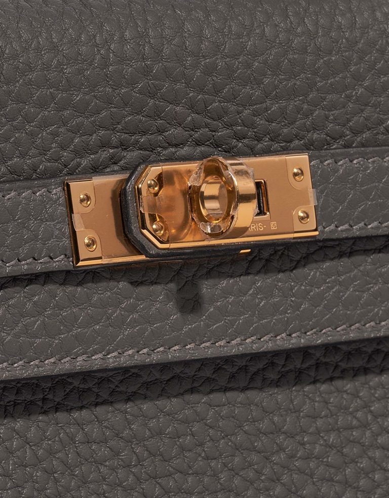 Hermès Kelly 25 GrisMeyer Closing System  | Sell your designer bag on Saclab.com