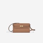 Hermès Kelly ToGo Chai-MauveSylvestre Front  | Sell your designer bag on Saclab.com