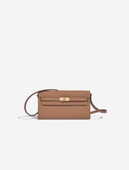 Hermès Kelly ToGo Chai-MauveSylvestre Front  | Sell your designer bag on Saclab.com