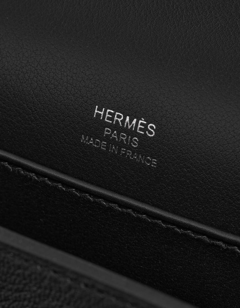 Hermès Geta oneSize Black Logo  | Sell your designer bag on Saclab.com