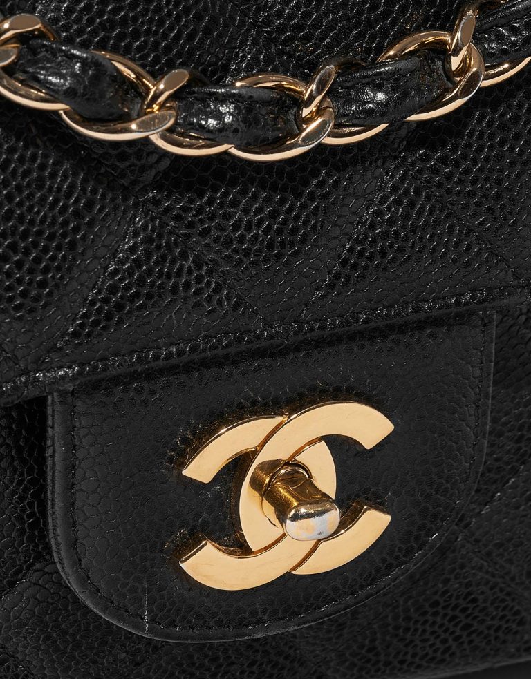 Chanel Timeless Jumbo Black Closing System  | Sell your designer bag on Saclab.com