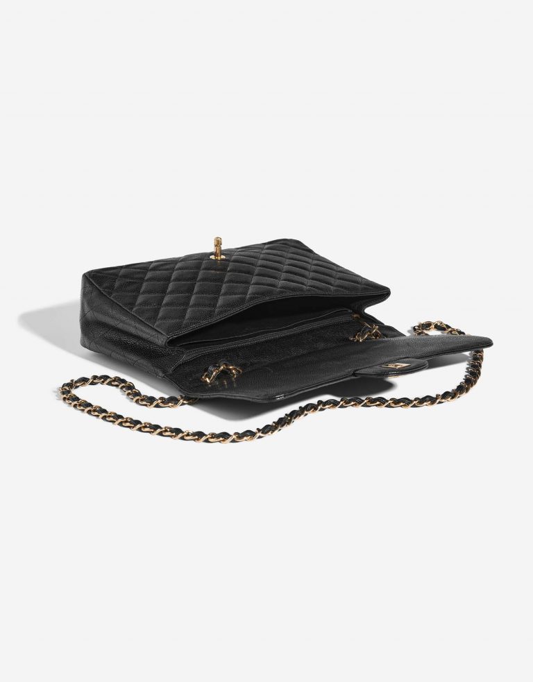 Chanel Timeless Jumbo Black Inside  | Sell your designer bag on Saclab.com