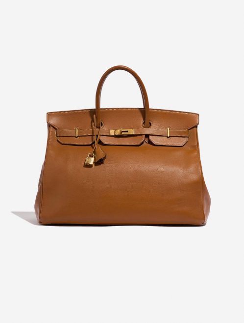 Hermès Birkin 40 gold Front  | Sell your designer bag on Saclab.com