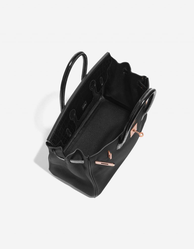 Hermès Birkin 30 Black Inside  | Sell your designer bag on Saclab.com