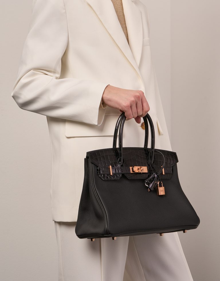 Hermès Birkin 30 Black Sizes Worn | Sell your designer bag on Saclab.com
