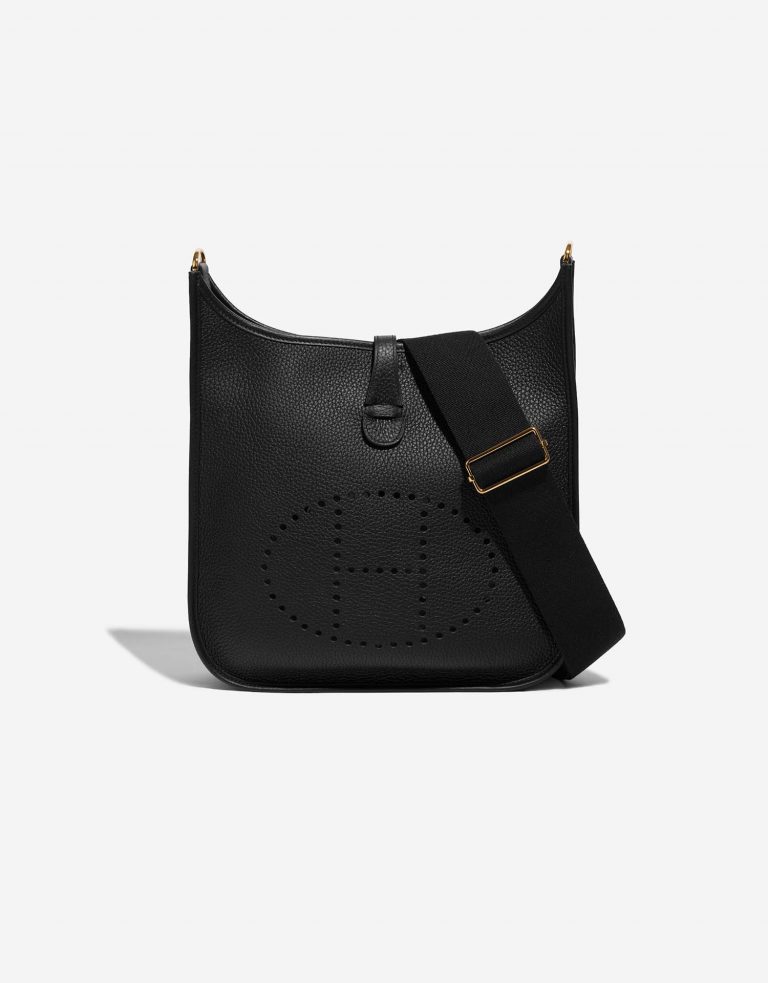 Hermès Evelyne 29 Black Front  | Sell your designer bag on Saclab.com