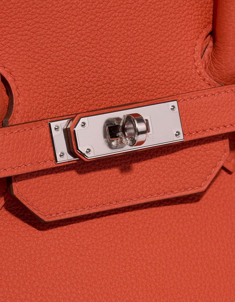 Hermès Birkin 35 Capucine Closing System  | Sell your designer bag on Saclab.com