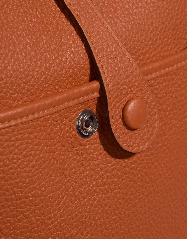 Hermès Evelyne 29 OrangeH Closing System  | Sell your designer bag on Saclab.com
