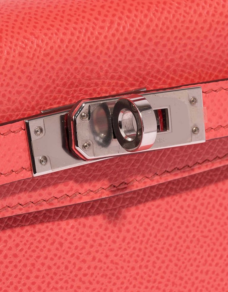 Hermès Kelly Mini RoseTexas Closing System  | Sell your designer bag on Saclab.com