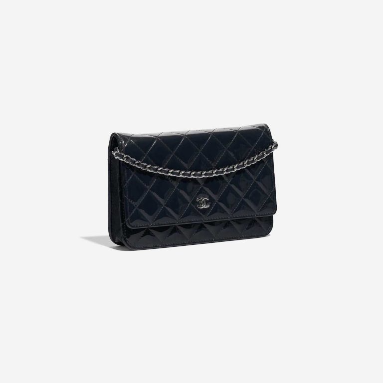 Chanel Timeless WOC DarkBlue Side Front  | Sell your designer bag on Saclab.com