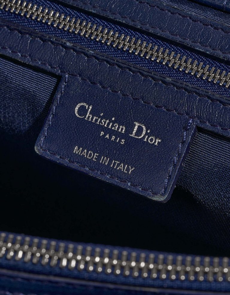 Dior ShoppingTote Blue Logo  | Sell your designer bag on Saclab.com