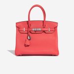 Hermès Birkin 30 RoseJaipur Front  | Sell your designer bag on Saclab.com