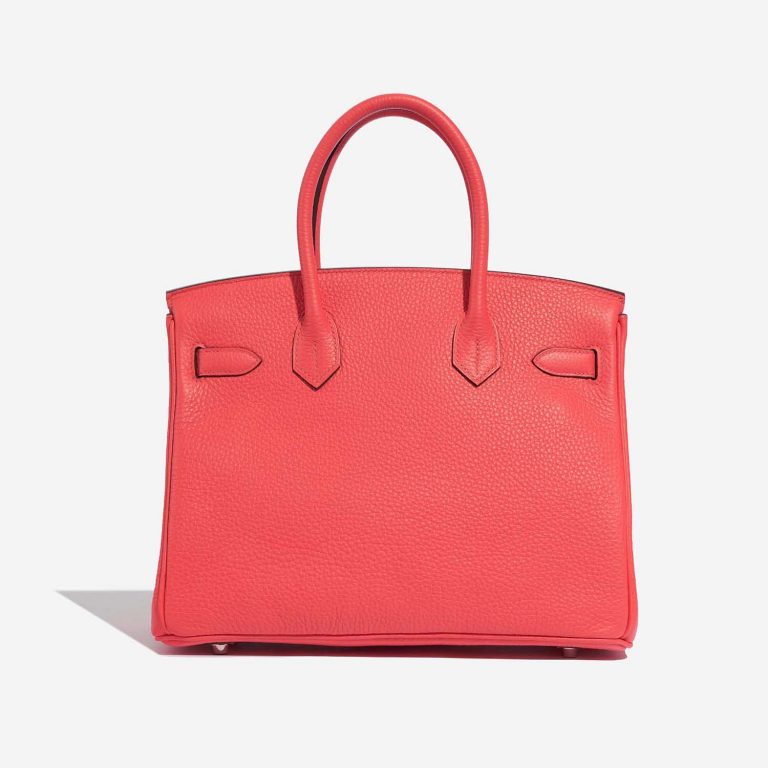 Hermès Birkin 30 RoseJaipur Back  | Sell your designer bag on Saclab.com