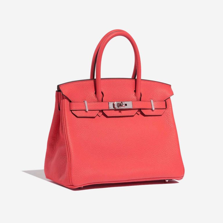 Hermès Birkin 30 RoseJaipur Side Front  | Sell your designer bag on Saclab.com
