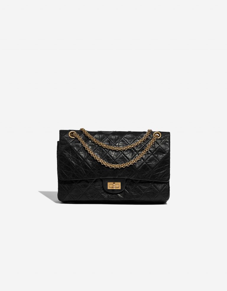 Chanel 255Reissue 226 Black Front  | Sell your designer bag on Saclab.com