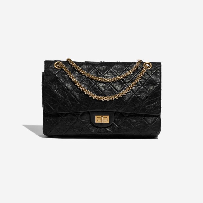 Chanel 255Reissue 226 Black Front  | Sell your designer bag on Saclab.com