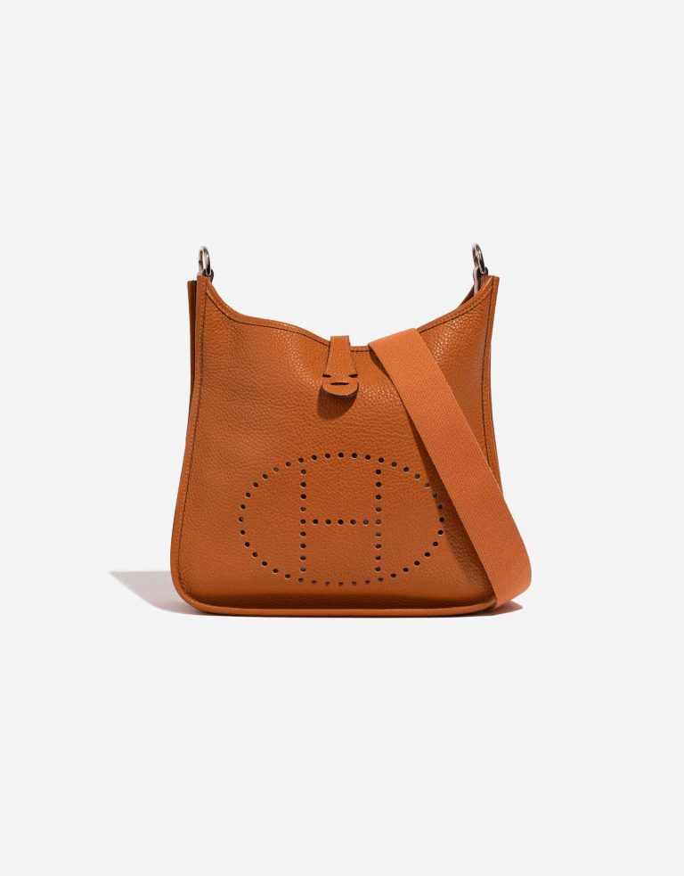Hermès Evelyne 29 Orange Front  | Sell your designer bag on Saclab.com