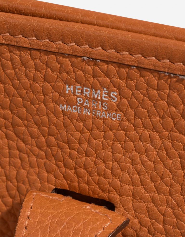 Hermès Evelyne 29 Orange Logo  | Sell your designer bag on Saclab.com