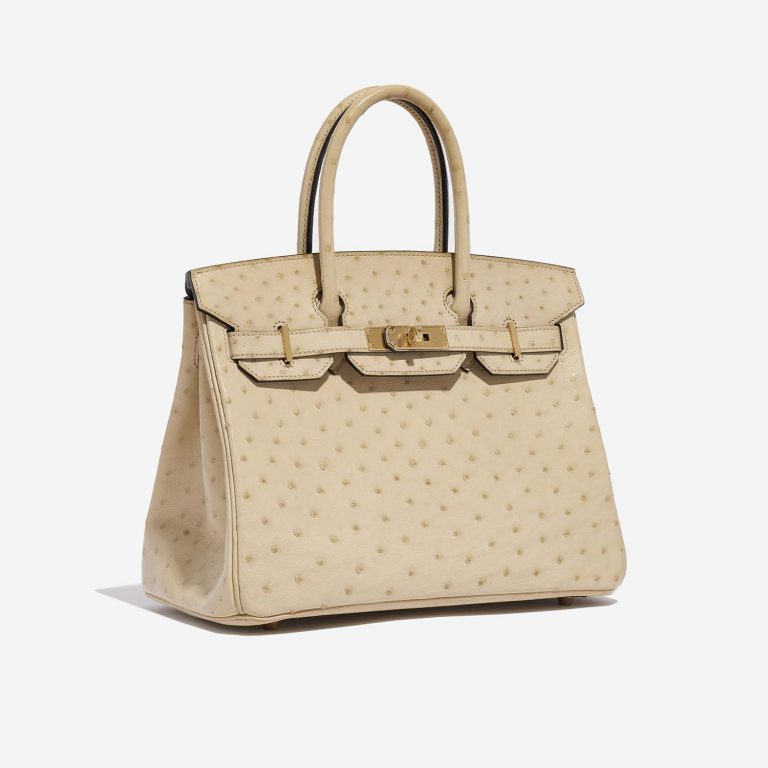Hermès Birkin 30 Parchemin Side Front  | Sell your designer bag on Saclab.com