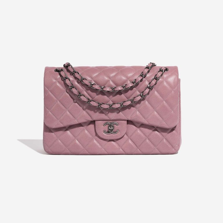 Chanel Timeless Jumbo Lavender Front  | Sell your designer bag on Saclab.com