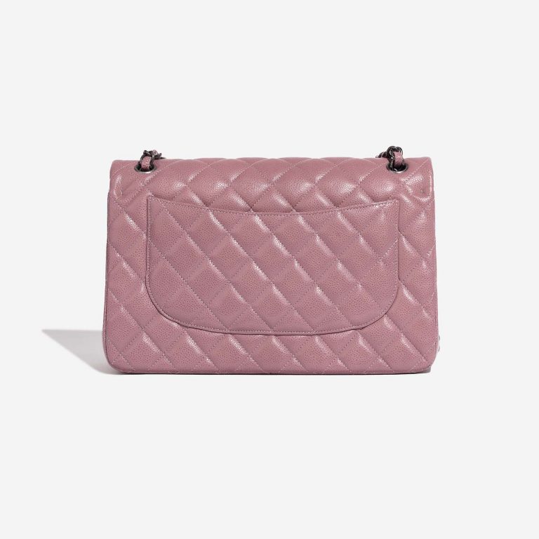 Chanel Timeless Jumbo Lavender Back  | Sell your designer bag on Saclab.com