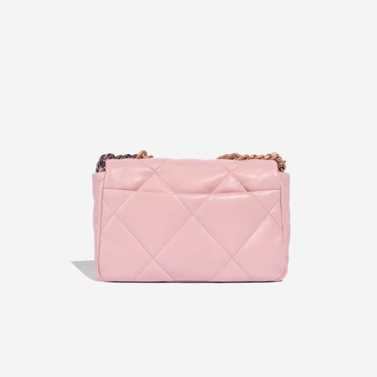 Chanel 19 FlapBag LightRose Back  | Sell your designer bag on Saclab.com