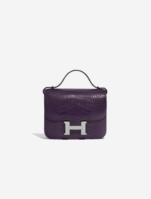 Hermès Constance 18 Amethyst Front  | Sell your designer bag on Saclab.com