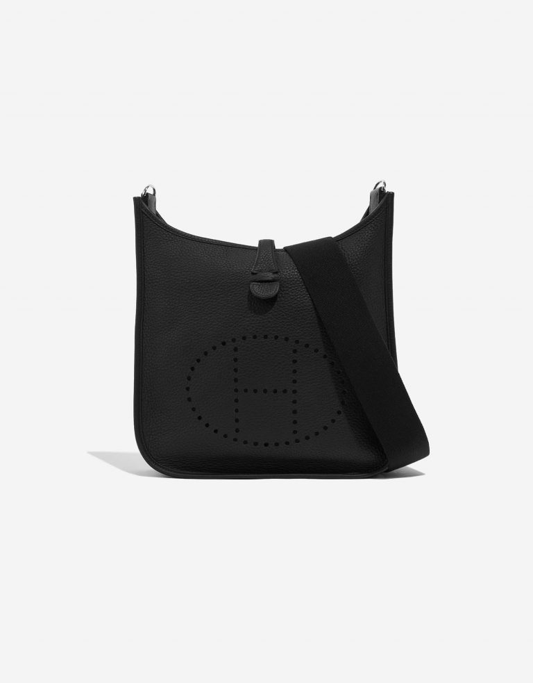 Hermès Evelyne 29 Black Front  | Sell your designer bag on Saclab.com