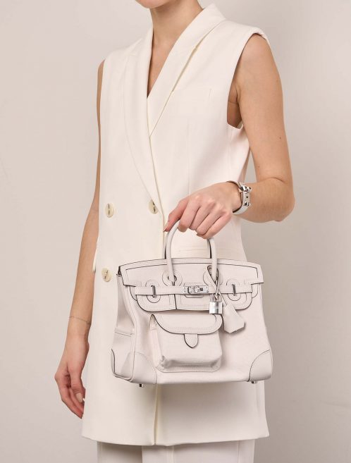Hermès Birkin 25 Nata Front  | Sell your designer bag on Saclab.com