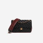 Chanel timeless Medium Black-Brown Front  | Sell your designer bag on Saclab.com