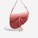 Dior Saddle Medium Pink Front  | Sell your designer bag on Saclab.com