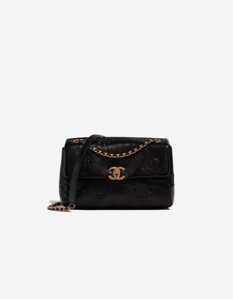 Chanel Timeless Medium Black Front  | Sell your designer bag on Saclab.com